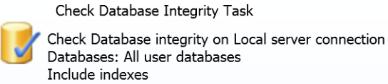 check Integrity SQL Server Database