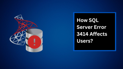 sql server error 3414